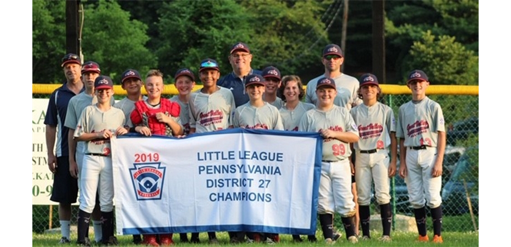 CONGRATULATIONS PA D27 LITTLE LEAGUE CHAMPS!