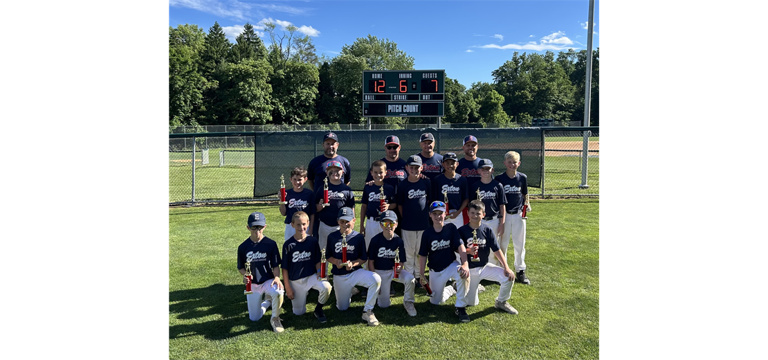 Congratulations Exton 1 - 2024 National Division Champs